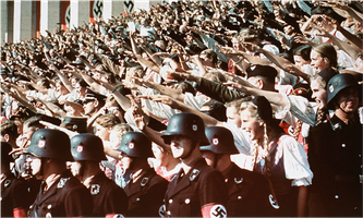 The expression “And arms will stand up, proceeding from him; and they will profane the sanctuary”, seems to allude to the Fascist and Nazi salute, like the former Roman salute, with the arm and the hand extended, in expression of the worship to the Führer, Adolph Hitler, as god of the nation (in the same way of the Roman Emperors)
