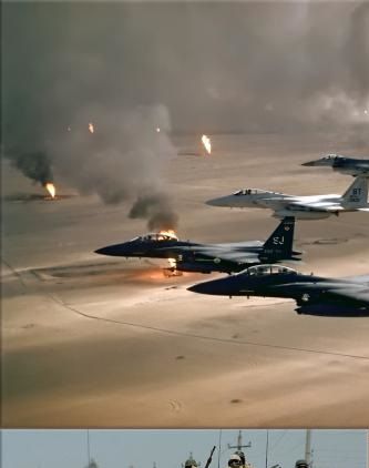 Under the direction of the UN, Operation Desert Storm, with a militarized coalition of 33 countries, of which the United States will be the spearhead, will cause a wave of bombardment in Iraq, without precedent, from January 18 to February 28, 1991