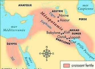 The city of Babylon was in present-day Iraq, not far from Baghdad, in the south, by the Euphrates river