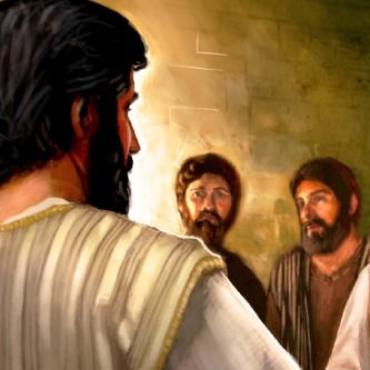 In order to make his disciples understand that he had indeed been raised from the dead, he put on a human body, whose face was not always recognizable by his disciples
